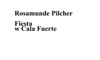 Rosamunde Pilcher — Fiesta w Cala Fuerte