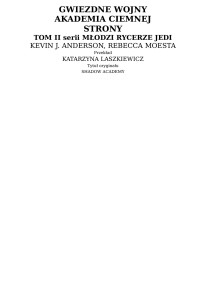 Anderson Kevin J. — Akademia ciemnej strony