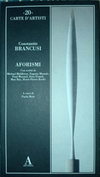 Constantin Brancusi — Aforismi
