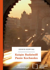 Henryk Rzewuski — Książe Radziwiłł Panie Kochanku