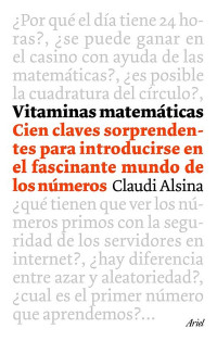 Claudi Alsina — VITAMINAS MATEMÁTICAS