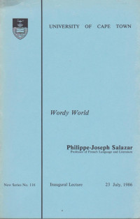 Philippe-Joseph Salazar — Wordy World