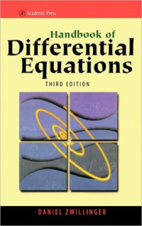 Daniel Zwillinger — Handbook of Differential Equations, Third Edition