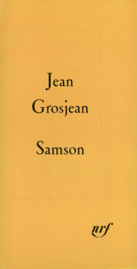 Jean Grosjean [Grosjean, Jean] — Samson