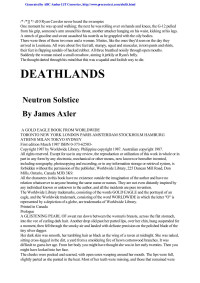 Axler, James — Axler, James - Deathlands 03