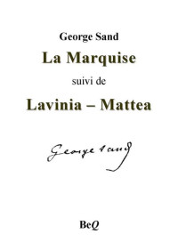 Sand, George — La marquise