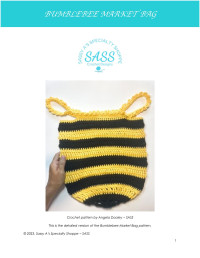 Angela Dooley — Bumblebee Market Bag