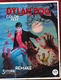 Annalisa Leoni & Bruno Brindisi & Claudio Villa & Emiliano Mammucari & Fabrizio Accatino & Giovanni Eccher & Maurizio Di Vincenzo — Dylan Dog Color Fest #18 Remake