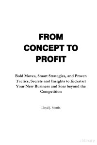 From Concept to Profit — From Concept to Profit_B0CSCZ2M8P