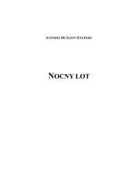 Nocny Lot — Saint-Exupery Antoine de