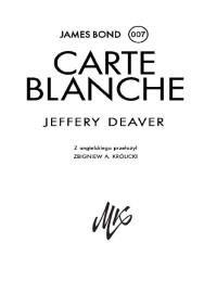 Deaver Jeffery — Carte Blanche