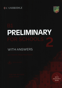 Cambridge — b1-preliminary for schools 2 with answer 2020 exam