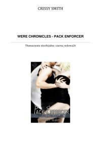 Krysia — Crissy Smith [Were Chronicles 02] Pack Enforcer Ca