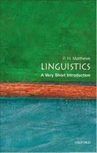 P. H. Matthews — Linguistics: A Very Short Introduction