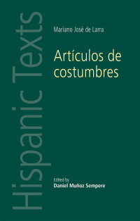 Daniel Muoz Sempere; — Artculos De Costumbres