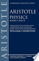 Aristotle — Physics: Books I and II