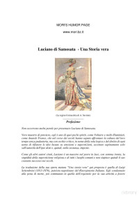 Luciano di Samosata — Una Storia vera
