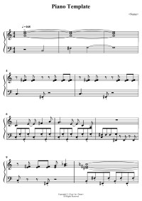 Jeanie — Sheet-music-the_simpsons