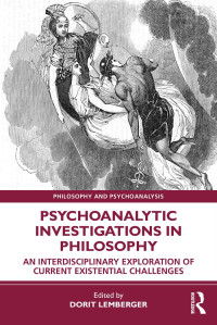 Dorit Lemberger; — Psychoanalytic Investigations in Philosophy