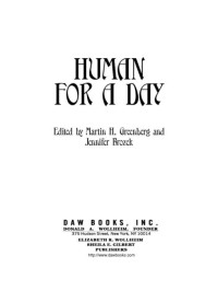 Martin H. Greenberg;Jennifer Brozek; & Jennifer Brozek — Human for a Day