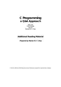 peisiew_yeo — C Programming a Q&A Approach