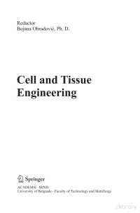 Bojana Obradović — Cell and Tissue Engineering