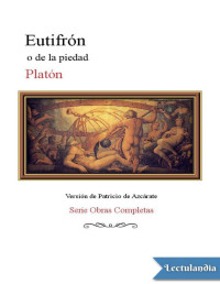 Platón — EUTIFRÓN