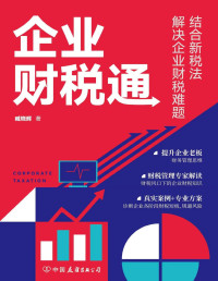 臧晓辉 — 企业财税通：结合新税法解决企业的财税难题
