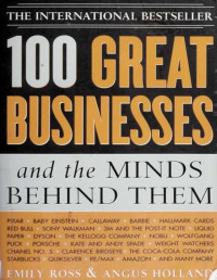 Emily Ross — 100 great businesses and the minds behind them