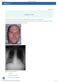 BMJ OnExamination — Examination Assessment MRCP II RESPIRATORY