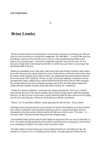 The Whisperer — Brian Lumley