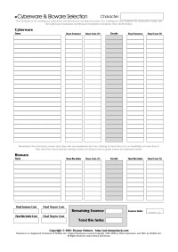 Eleanor Holmes — » Firearms Design Worksheet