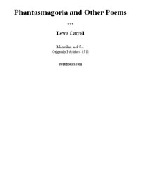 Carroll, Lewis — Phantasmagoria and Other Poems