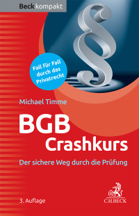 Timme, Michael — BGB Crashkurs