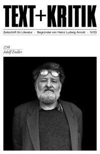 Gerrit-Jan Berendse — Text + Kritik 238. Adolf Endler