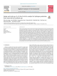 Won-Jun Jang & Jae-Oh Shim & Kyung-Won Jeon & Hyun-Suk Na & Hak-Min Kim & Yeol-Lim Lee & Hyun-Seog Roh & Dae-Woon Jeong — Design and scale-up of a Cr-free Fe-Al-Cu catalyst for hydrogen production from waste-derived synthesis gas