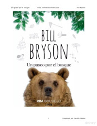 Bill Bryson — Un paseo por el bosque