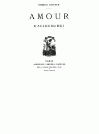 Daniel Lesueur — Amour d'aujourd'hui