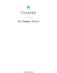 James Joyce — Ulysses
