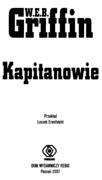 Author — Kapitanowie - W.E.B.Griffin