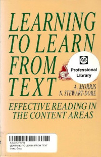 A. Morris, Nea Stewart-Dore — Learning to Learn from Text: Effective Reading in the Content Areas