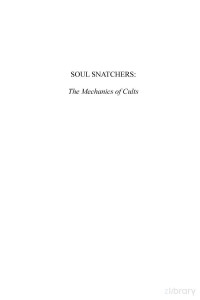 Abgrall — Soul Snatchers; the Mechanics of Cults (2000)