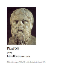 Robin, Léon — Platon (1935)