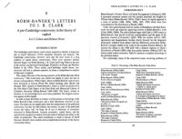 Letters To J.B. Clark [A Pre-Cambridge Controversy In The Theory Of Capital] — Letters To J.B. Clark [A Pre-Cambridge Controversy In The Theory Of Capital]