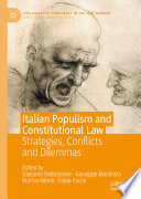 Giacomo Delledonne, Giuseppe Martinico, Matteo Monti, Fabio Pacini — Italian Populism and Constitutional Law