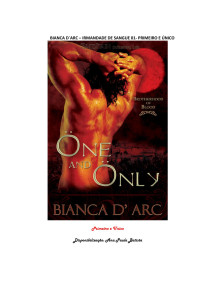 Bianca D'Arc — Irmandade do Sangue 01 - Primeiro e Unico