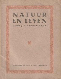 J. R. Kloosterman — Natuur en leven