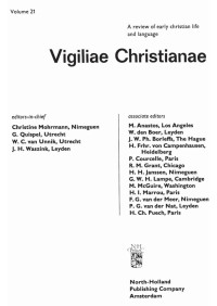 Vigiliae Christianae — Vigiliae-Christianae-21-1967.pdf