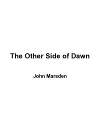 John Marsden — The Other Side of Dawn