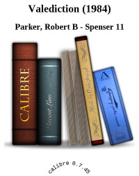 Robert B - Spenser 11 Parker — Valediction (1984)